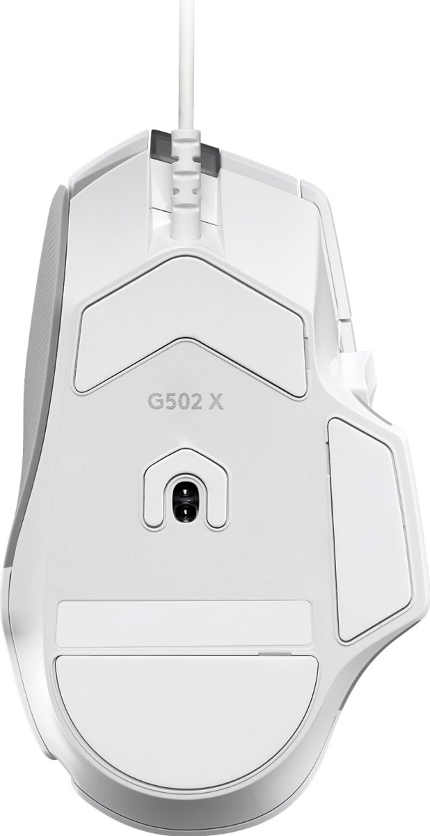 Logitech G502 X Gaming Mus, hvid