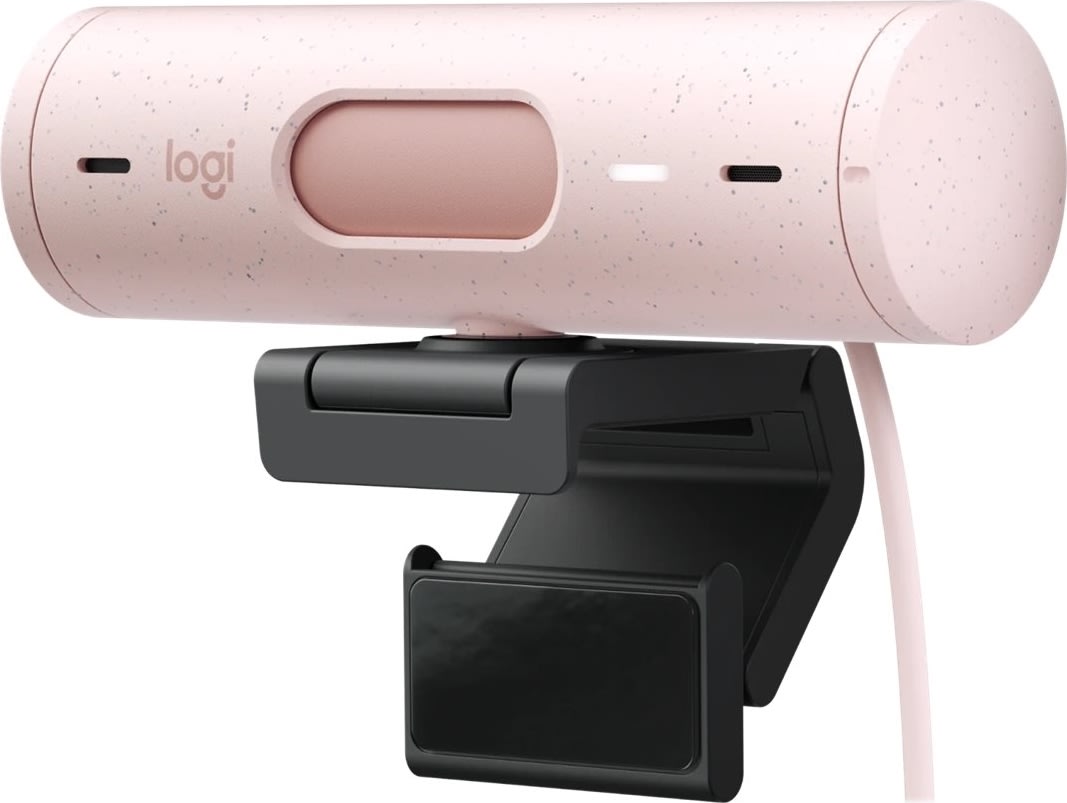 Logitech Brio 500 Full HD Webcam, rose