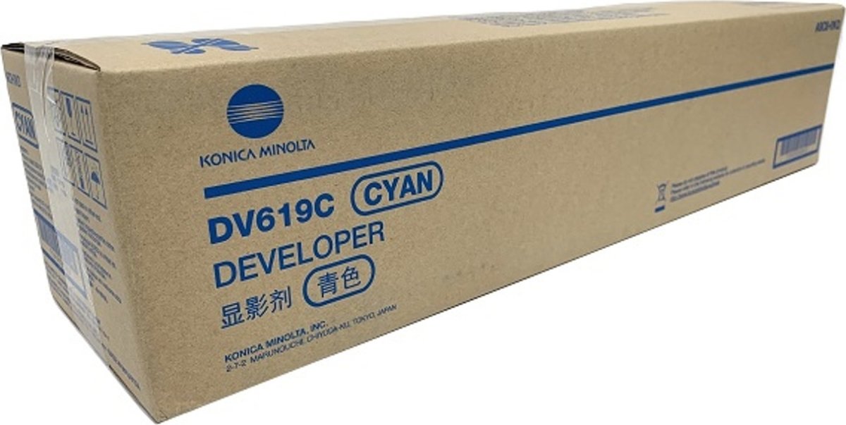 Minolta DV619C Developer C658, Cyan
