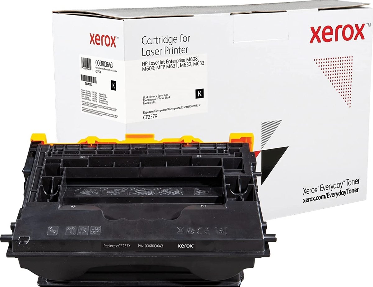 Xerox Everyday lasertoner, HP 37X, sort