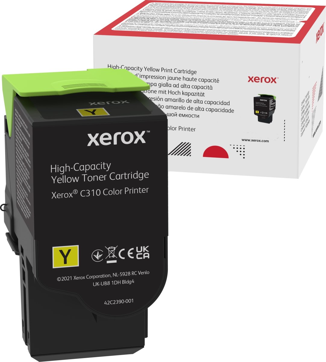 Xerox C310/C315 lasertoner, gul, 5.500 sider