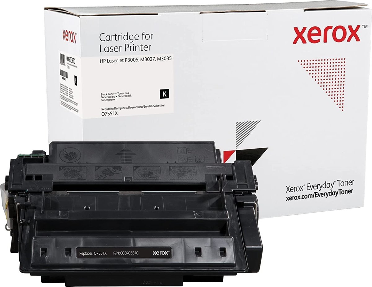 Xerox Everyday lasertoner, HP 51X, sort