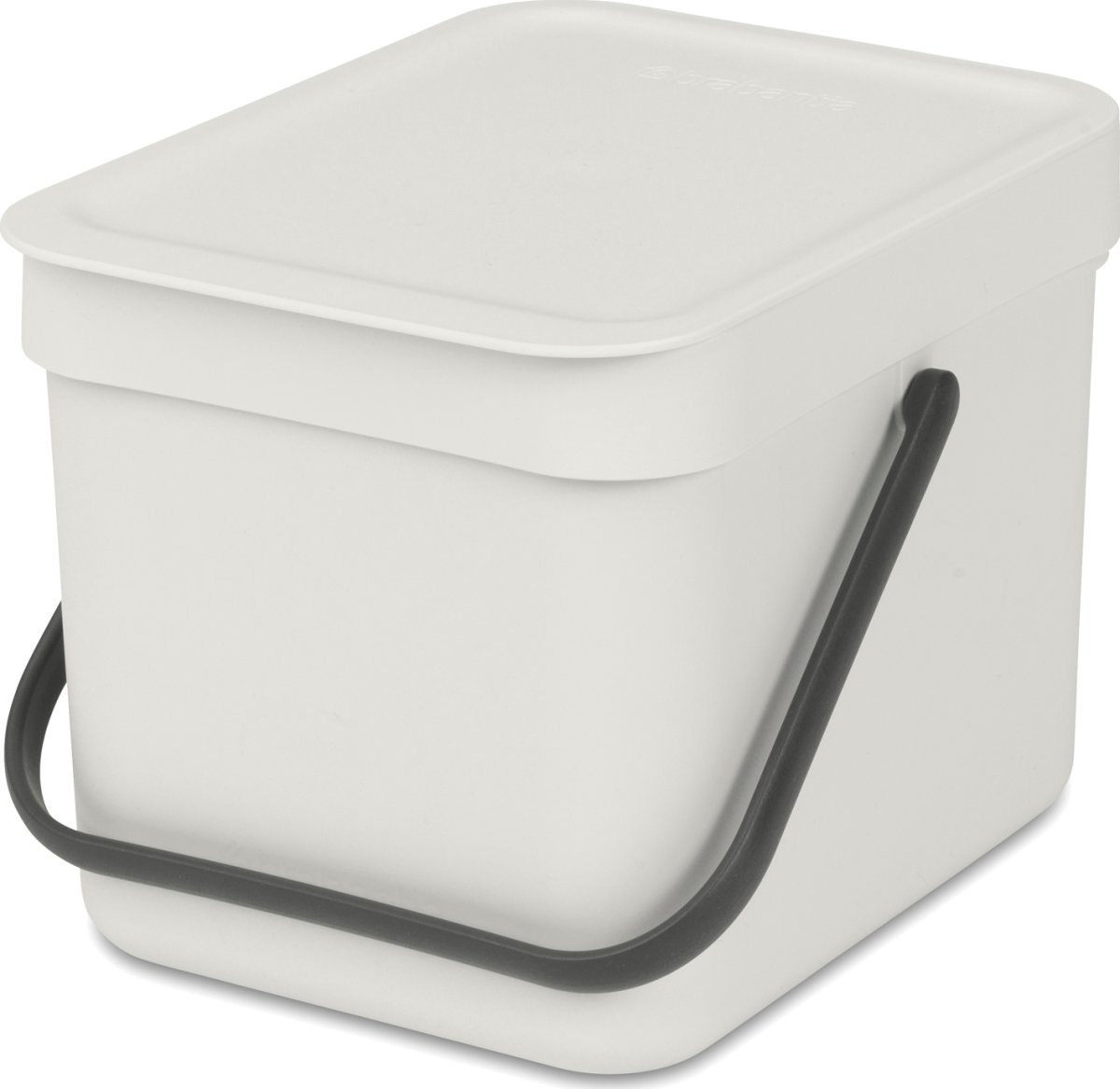 Brabantia Sort&Go, Sortering, 6 L, lysegrå