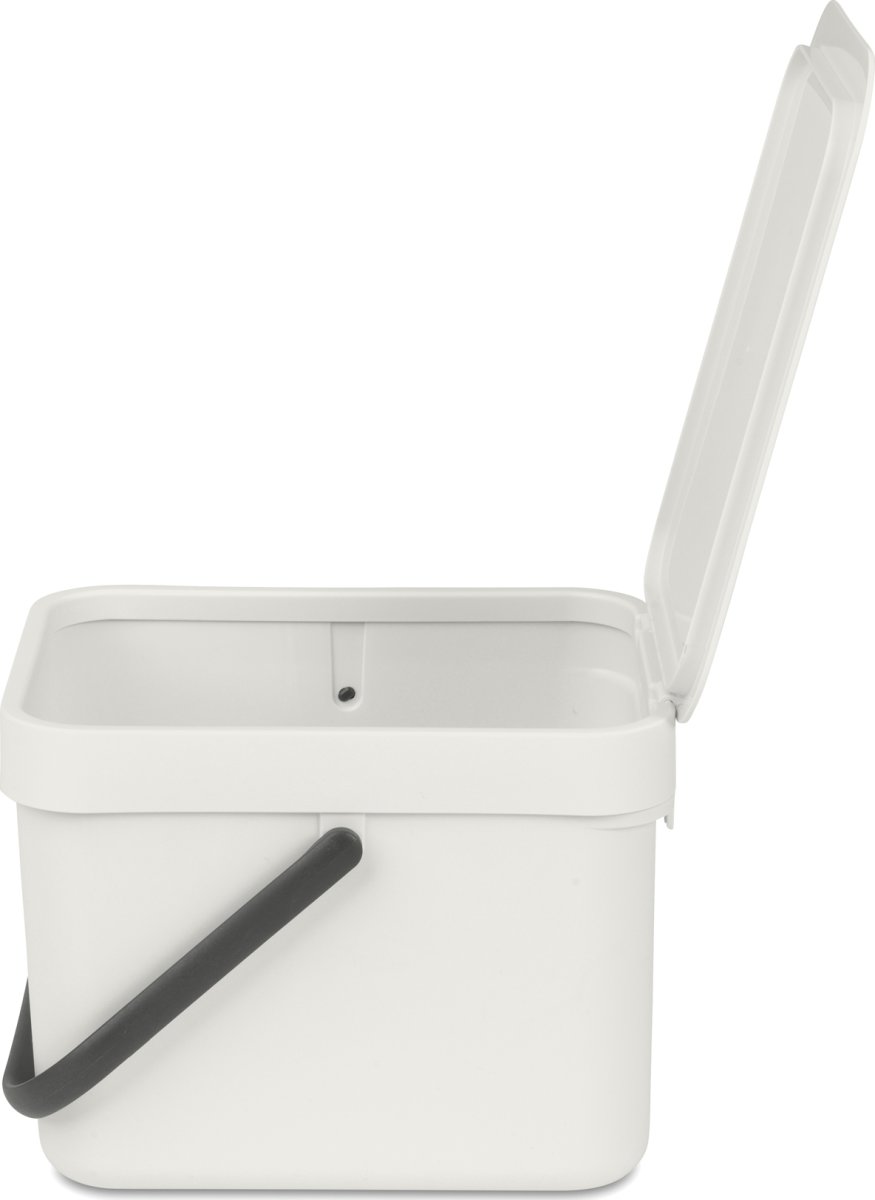 Brabantia Sort&Go, Sortering, 6 L, lysegrå
