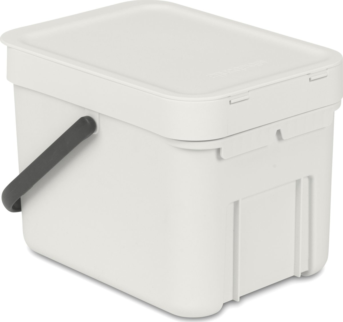 Brabantia Sort&Go, Sortering, 6 L, lysegrå