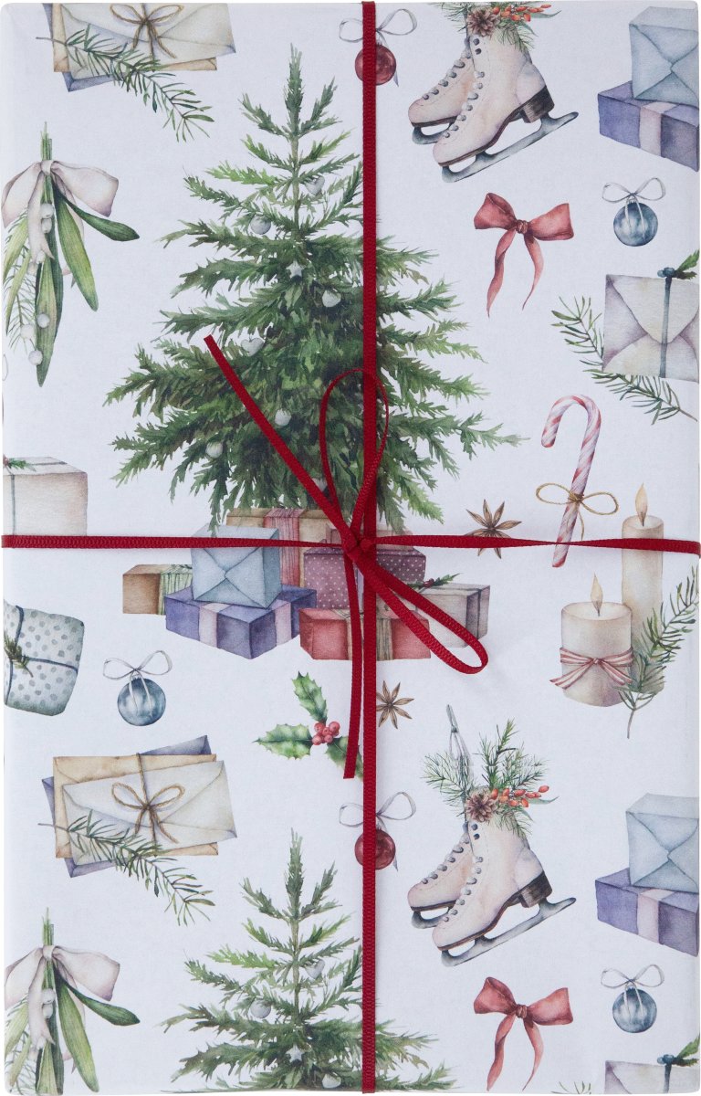 Gavepapir, Christmas, 57cm x 6m
