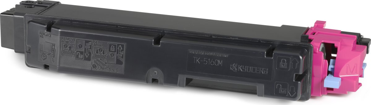 Kyocera TK 5160M lasertoner, magenta, 12.000 sider
