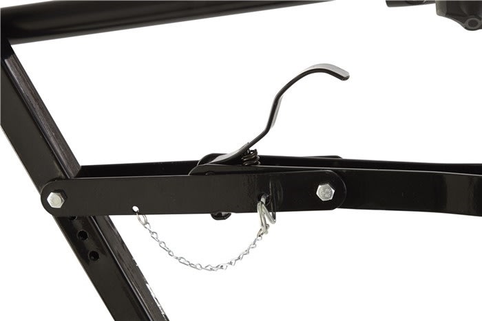 Rawlink cykelholder, sort lakeret stål