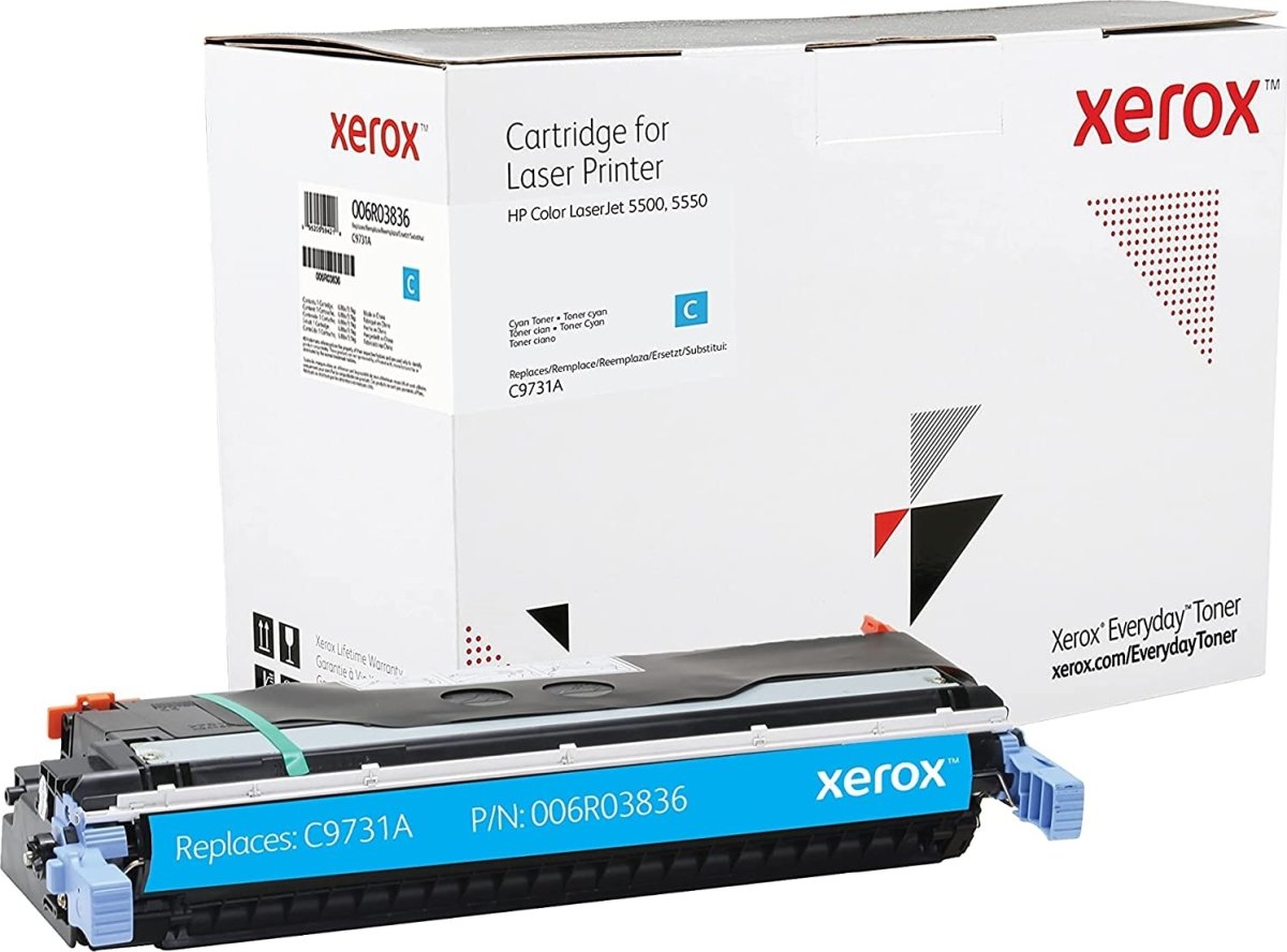 Xerox Everyday lasertoner, HP 645A, cyan