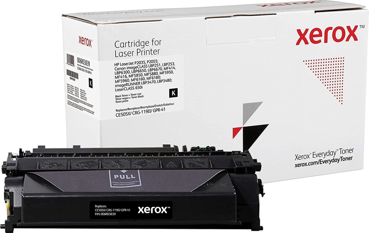 Xerox Everyday lasertoner, HP 05X, sort