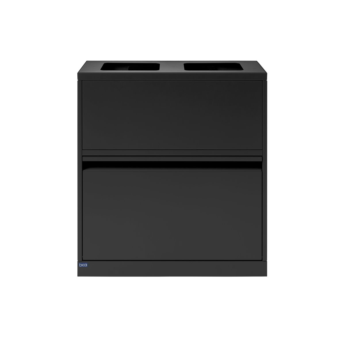 Bica 880 Affaldsstation, 6 spande, Sort