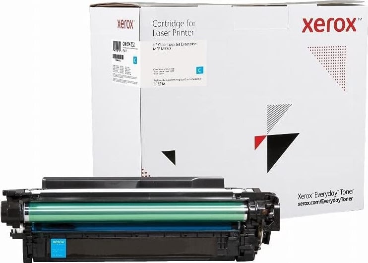 Xerox Everyday lasertoner, HP CF321A, cyan