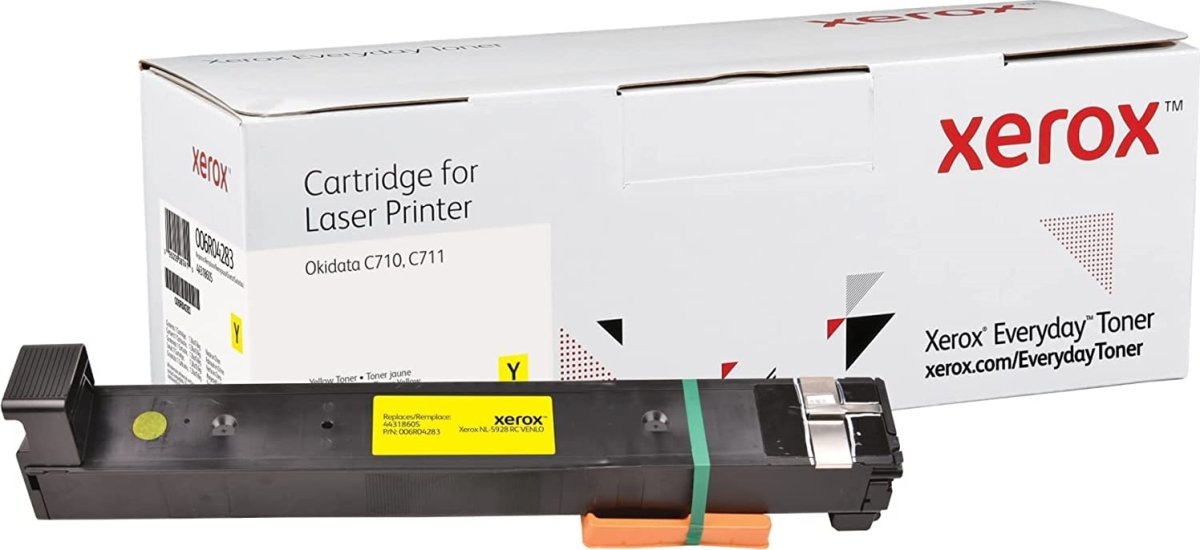 Xerox Everyday lasertoner, OKI 44318605, gul
