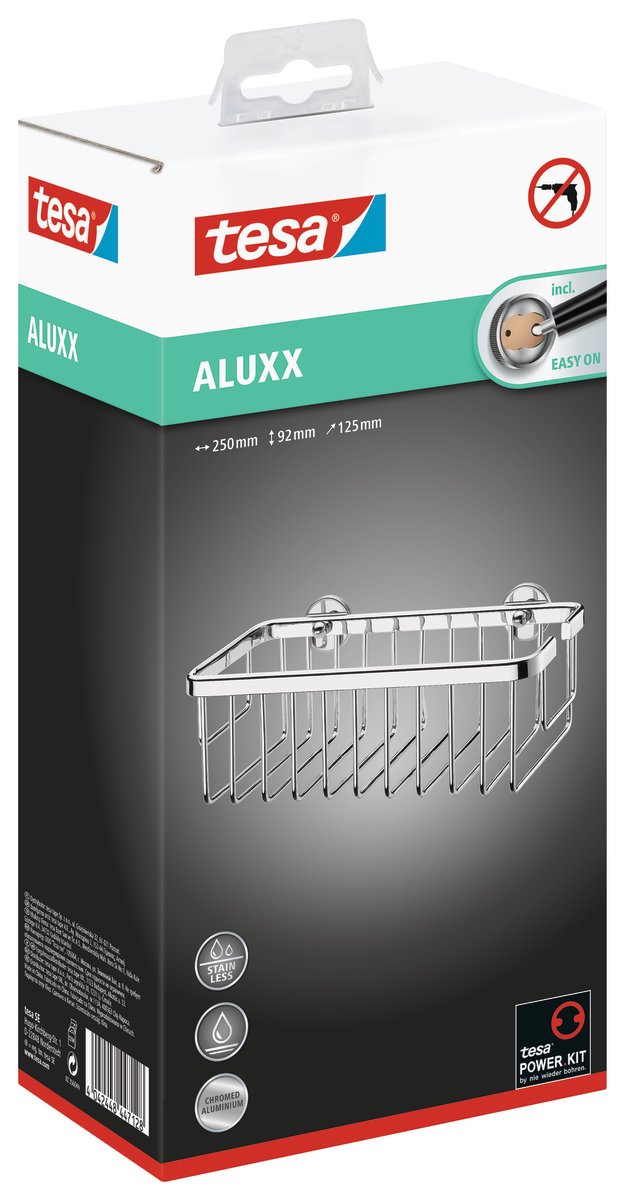 tesa Aluxx Opbevaringskurv til Bruser | Sølv