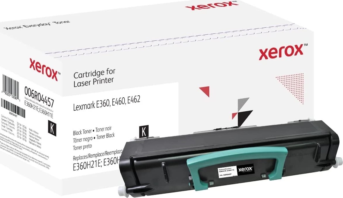 Xerox Everyday lasertoner, Lexmark E360H21E, sort