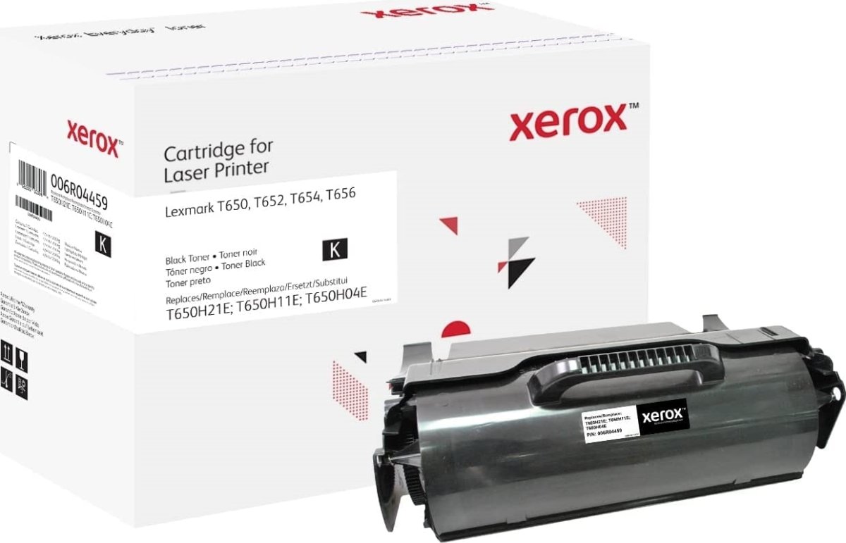 Xerox Everyday lasertoner, Lexmark T650H21E, sort