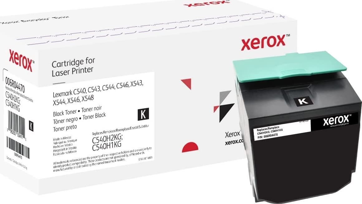 Xerox Everyday lasertoner, Lexmark C540H2KG, sort
