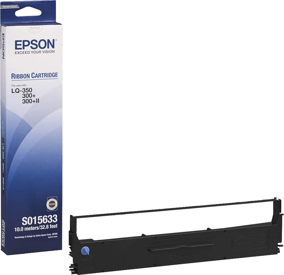 Epson LQ-200/300/350/580/870 farvebånd, sort