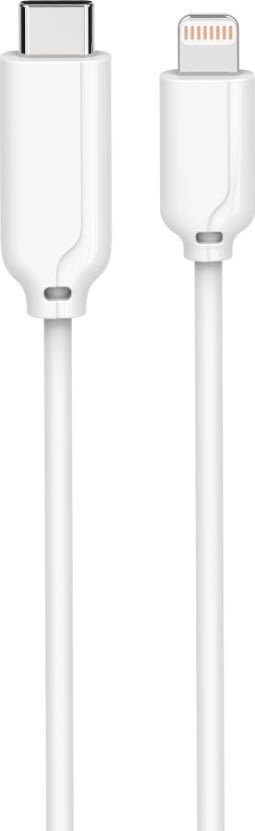MicroConnect USB-C til lightning kabel, 1m, hvid