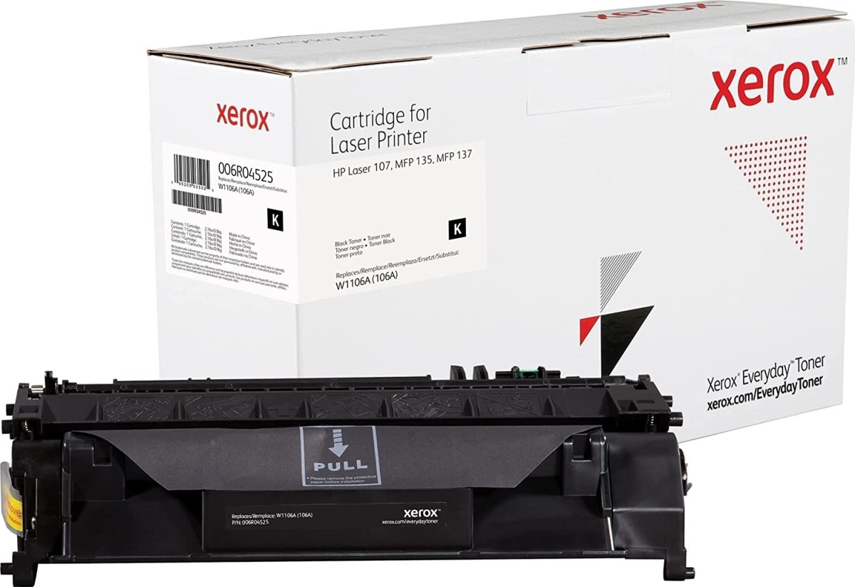 Xerox Everyday lasertoner, HP 106A, sort