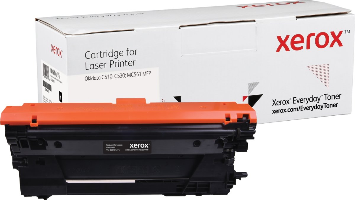 Xerox Everyday lasertoner, OKI 44469804, sort