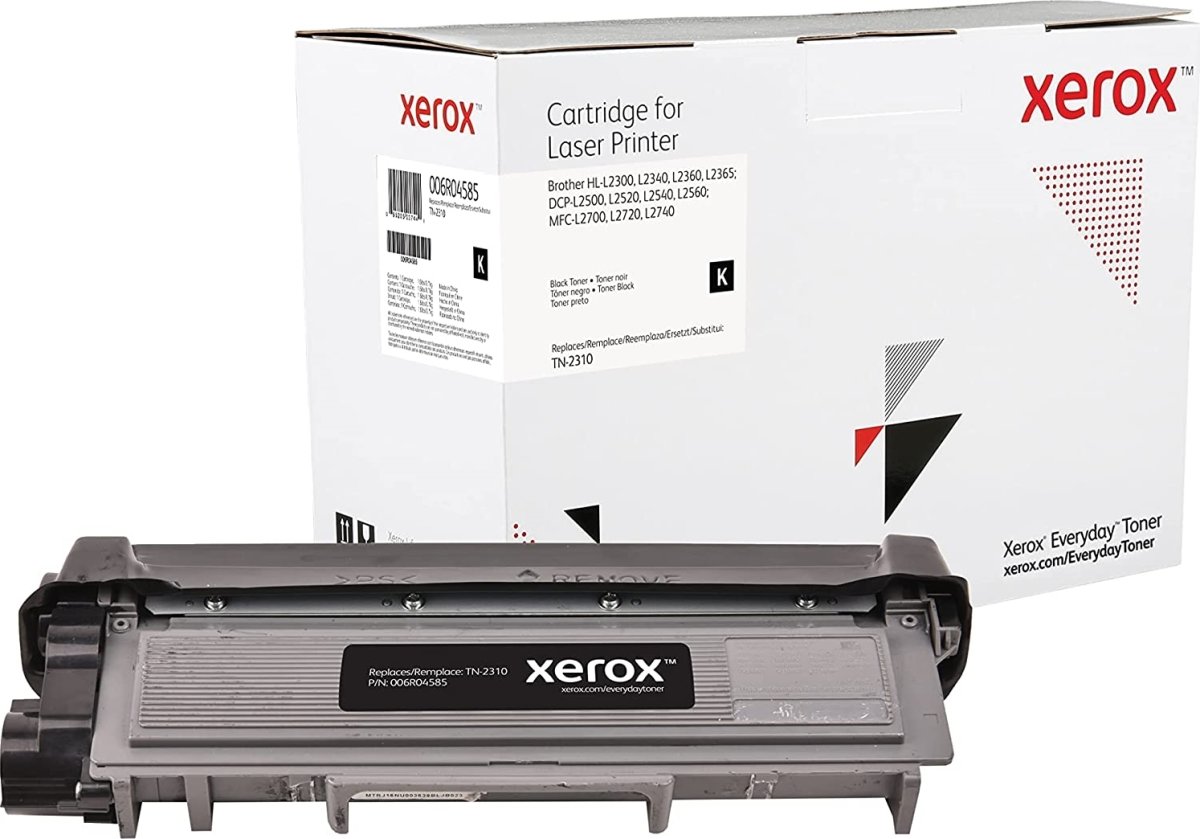 Xerox Everyday lasertoner, Brother TN-2310, sort