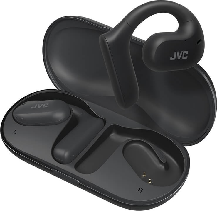 JVC HA-NP35T-B-U trådløs høretelefoner, sort