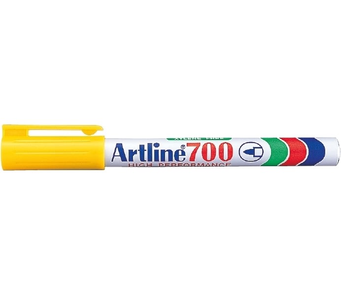 Artline 700 Permanent Marker | Gul