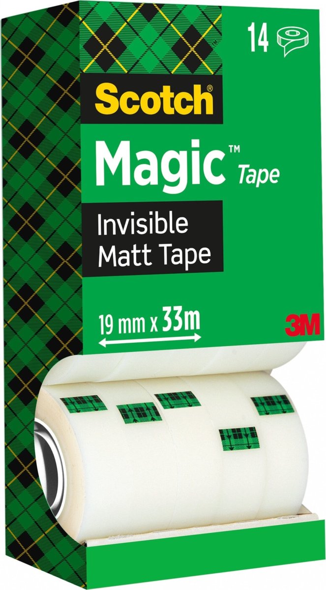 3M Scotch Magic Tape 810 | 19mm | 33m | 14 ruller