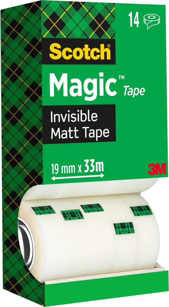Scotch Magic Tape 810 | 19mm | 33m | 14 ruller