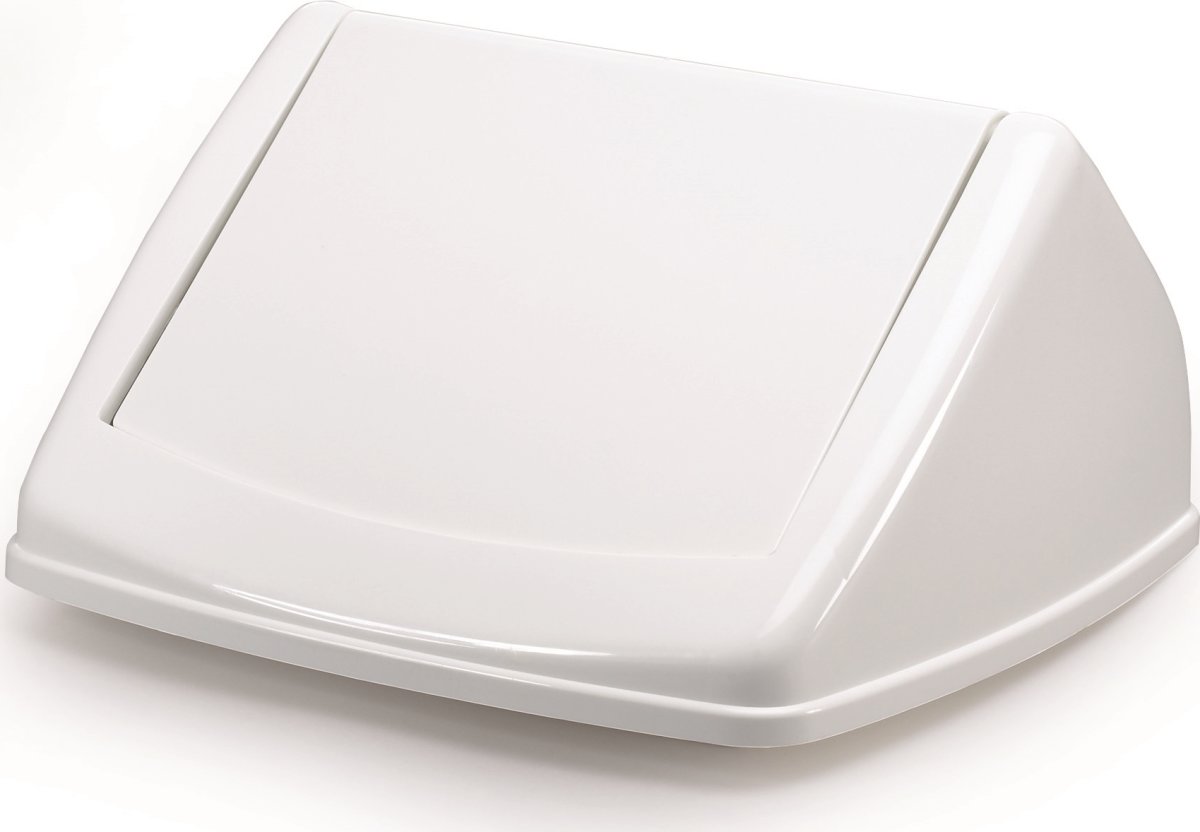 Durabin Vippelåg T/Affaldsspand 40 L, Hvid
