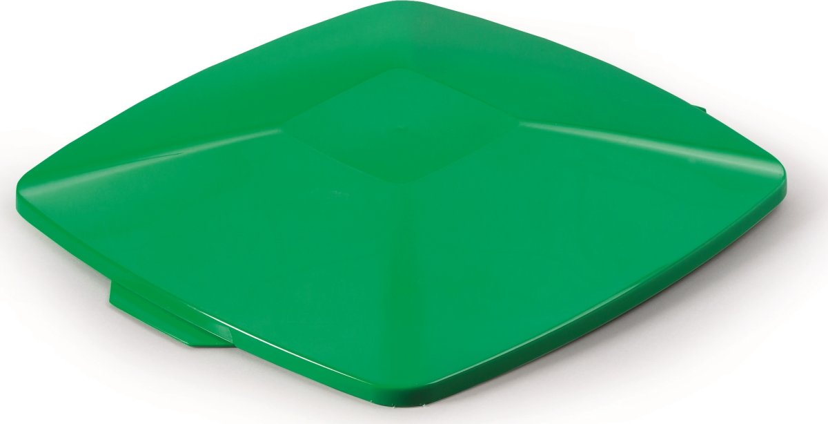 Durabin Fladt Låg T/Affaldsspand 40 L, Grøn