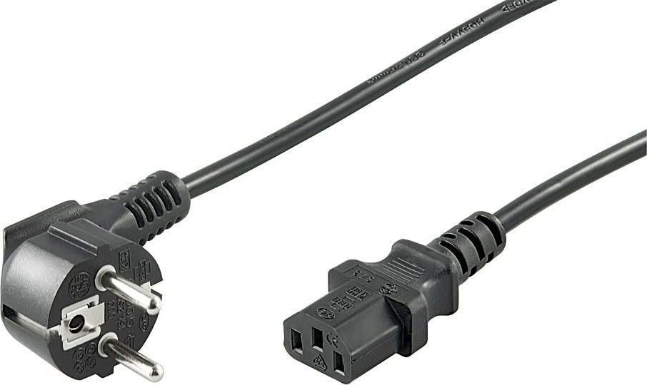 MicroConnect strømkabel til bærbar C13, 1m