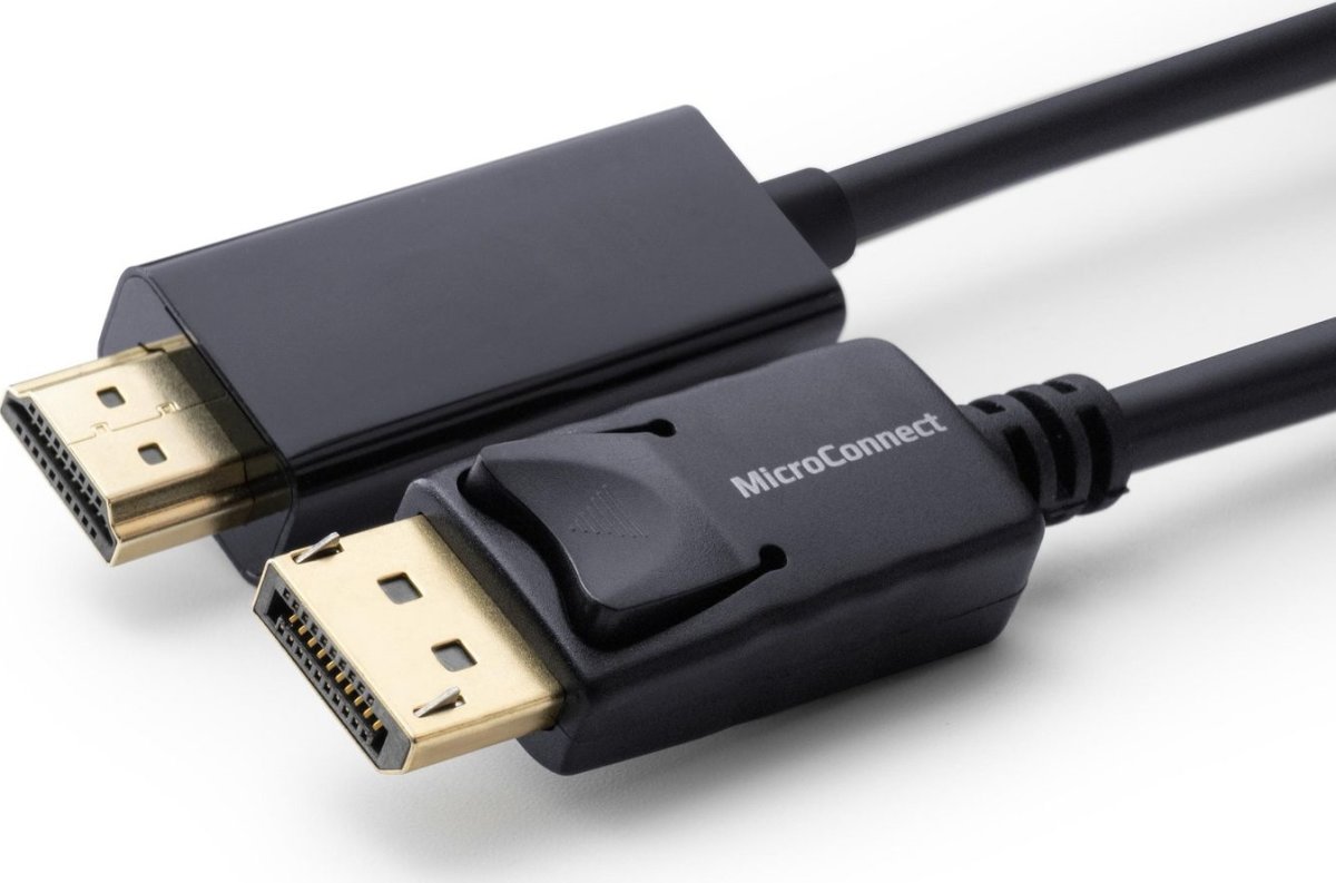 MicroConnect DisplayPort 1.2 – HDMI kabel, 2m