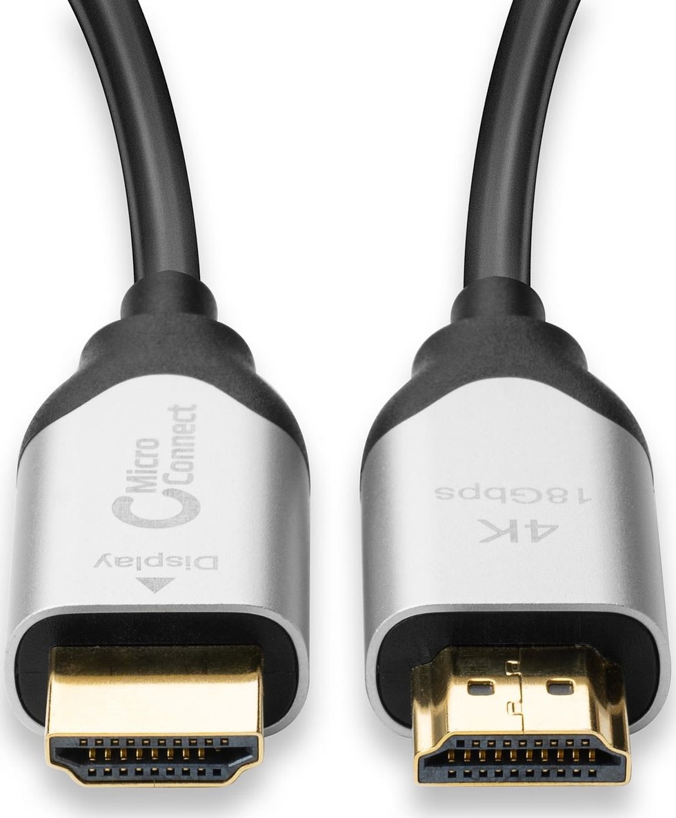 MicroConnect Premium Optic Fiber HDMI kabel, 100m