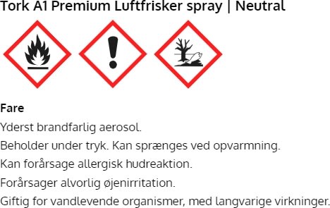 Tork A1 Premium Luftfrisker spray | Neutral