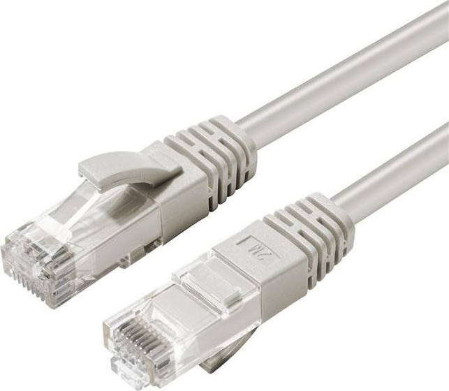 MicroConnect CAT6 UTP netværk kabel, 0.25m, grå