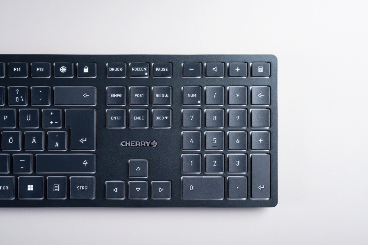 Cherry KW 9100 Trådløst Tastatur, sort