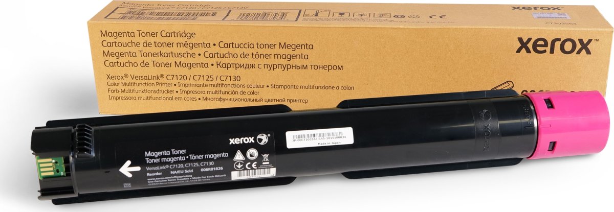 Xerox VersaLink C7100 Toner, 18.000 sider, magenta