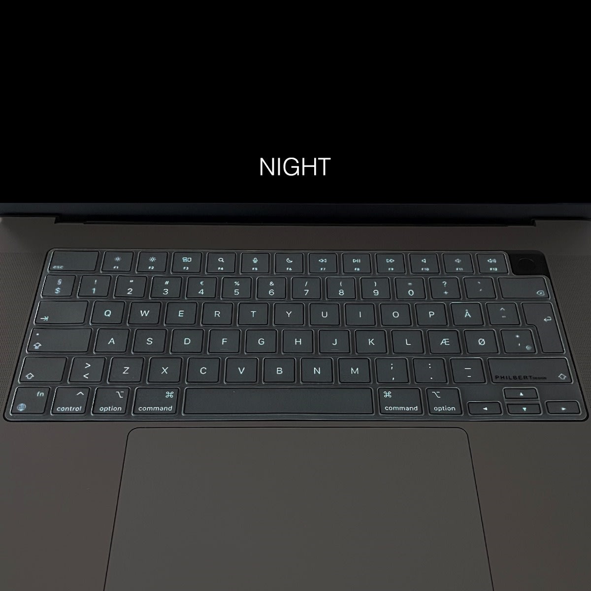 Philbert Keyboard cover MacBook Pro/Air 13-14-16”