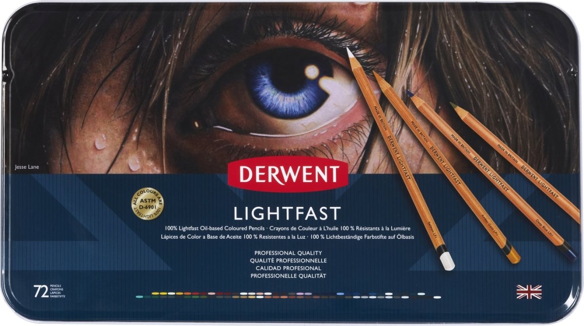 Derwent Lightfast Farveblyanter | 72 farver