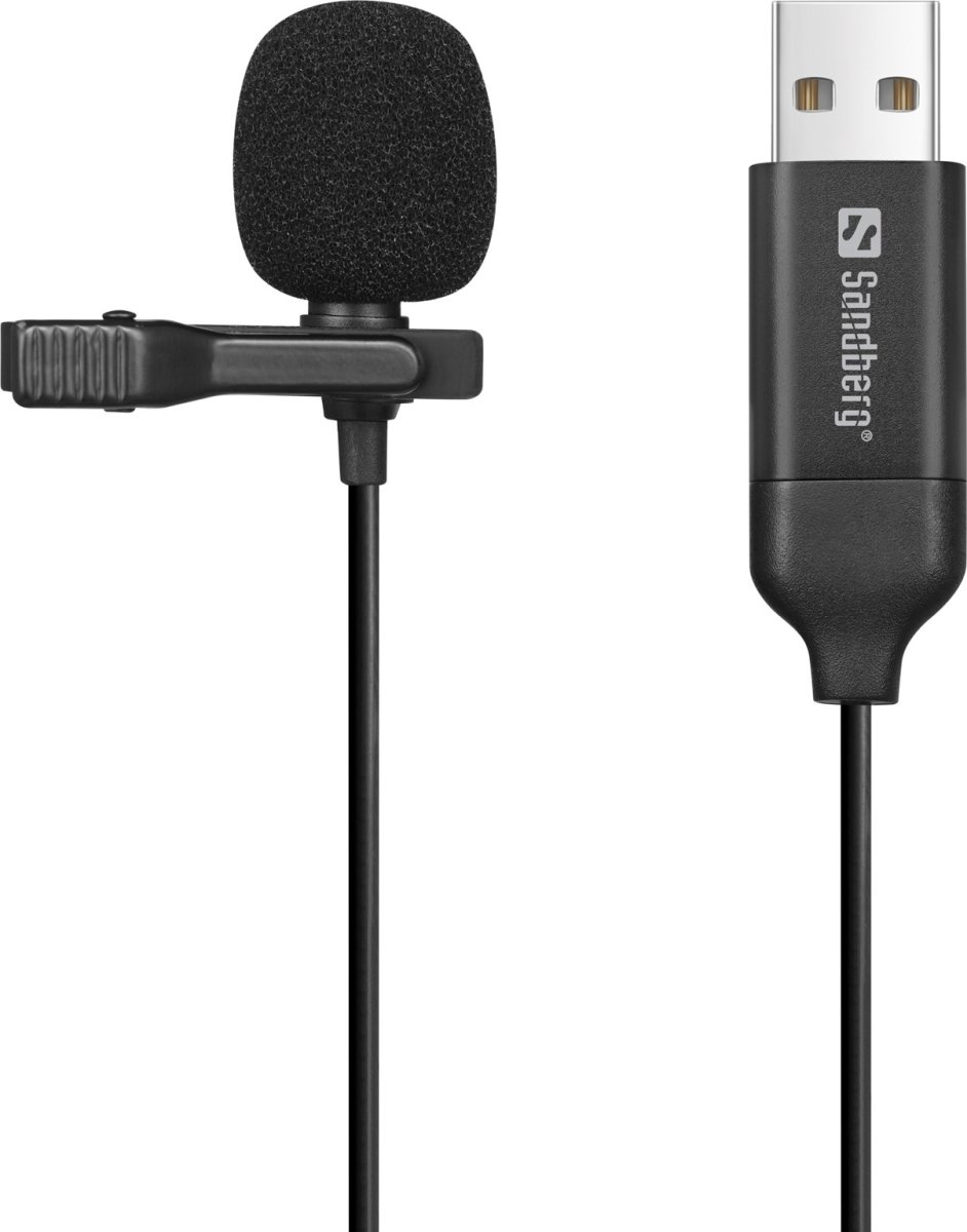 Sandberg USB Streamer Clip Mikrofon