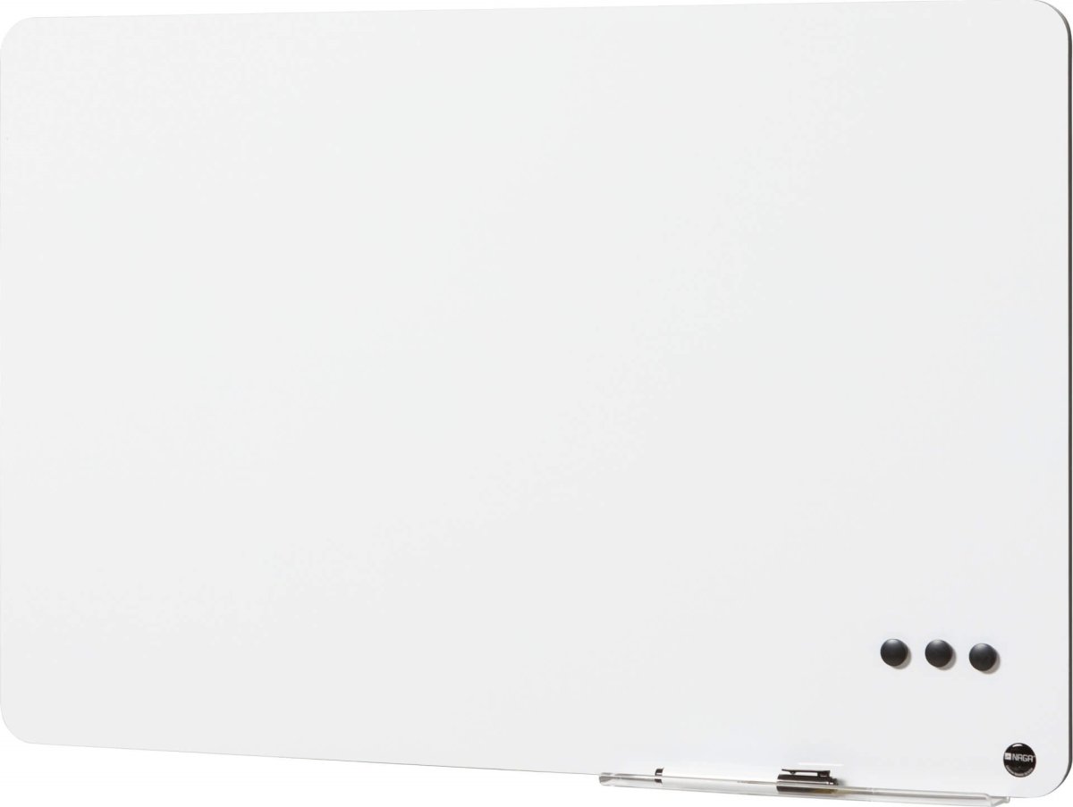 Naga magnetisk whiteboard uden ramme, 117x150 cm