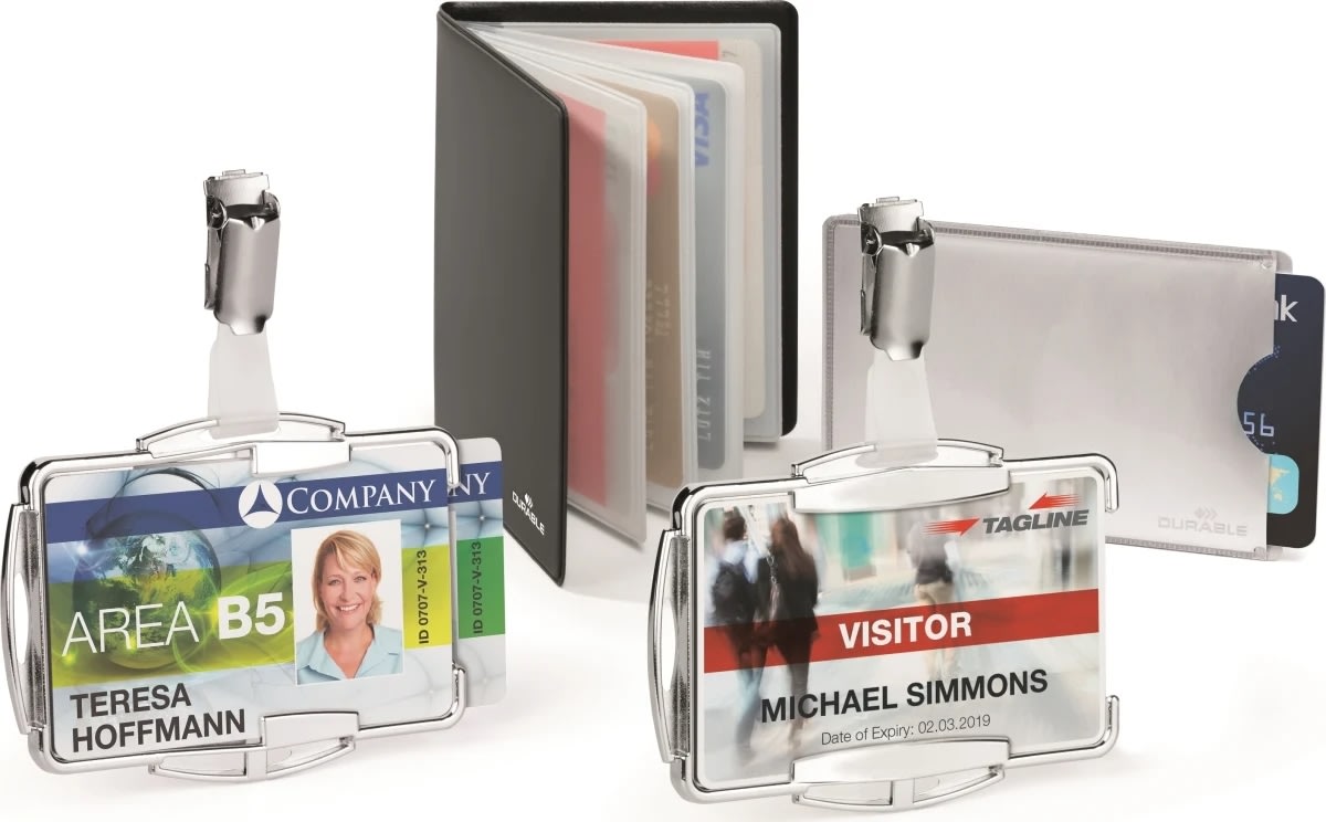 Durable RFID Secure Kortholder | 1 kort | 10 stk.