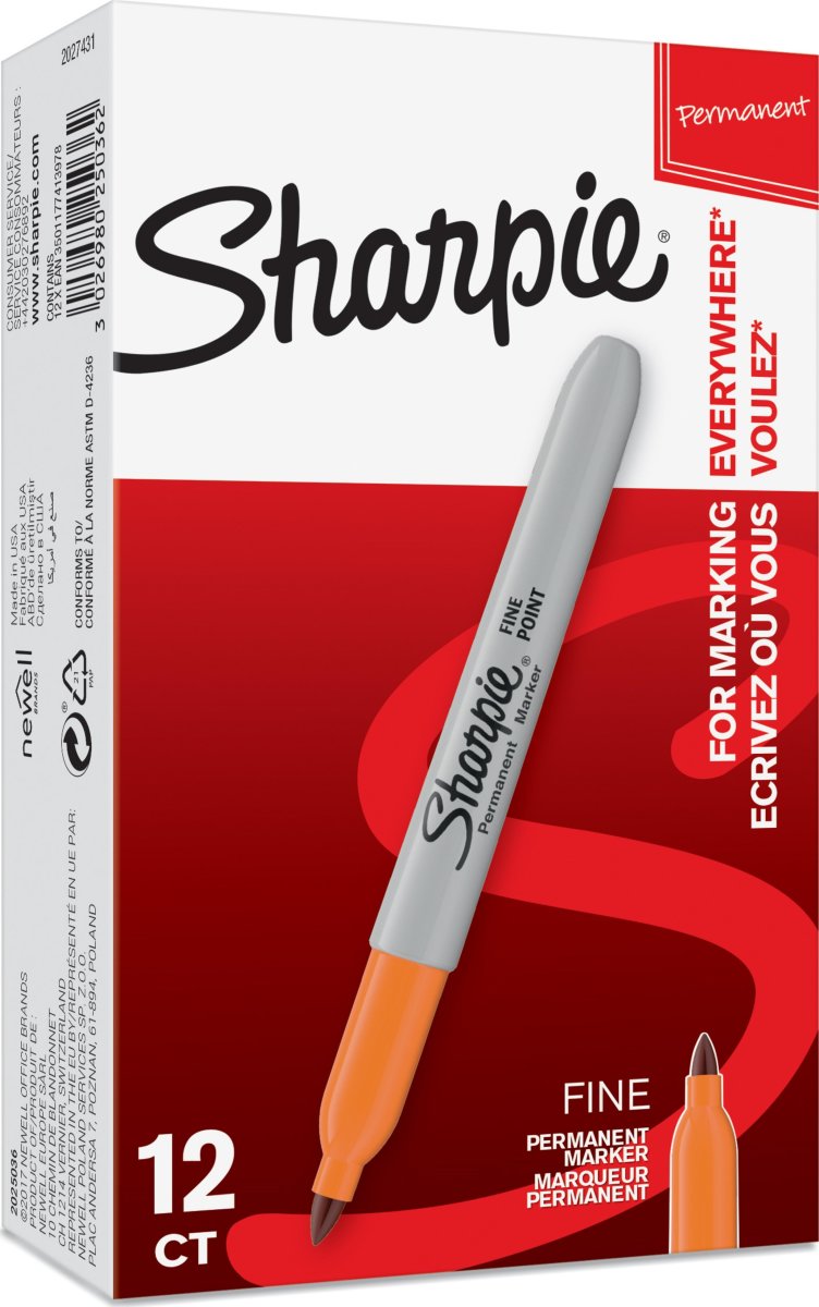 Sharpie Permanent Marker | F | Orange