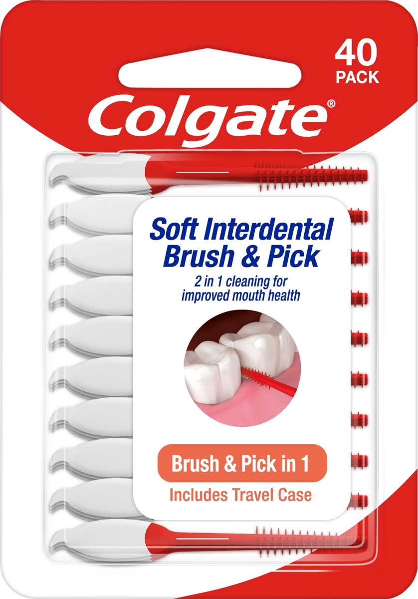 Colgate Interdental brush & pick | Soft | 40 stk