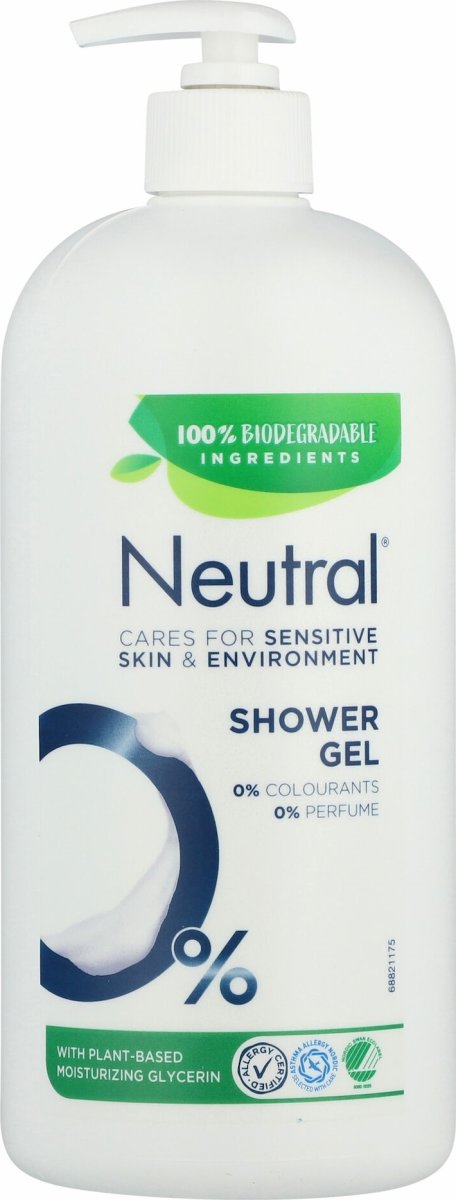 Neutral Showergel 0%, 900 ml