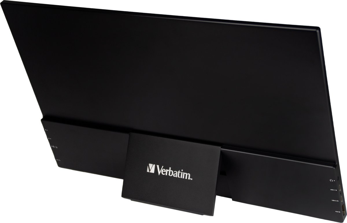 Verbatim 15,6” bærbar touch monitor, Full HD