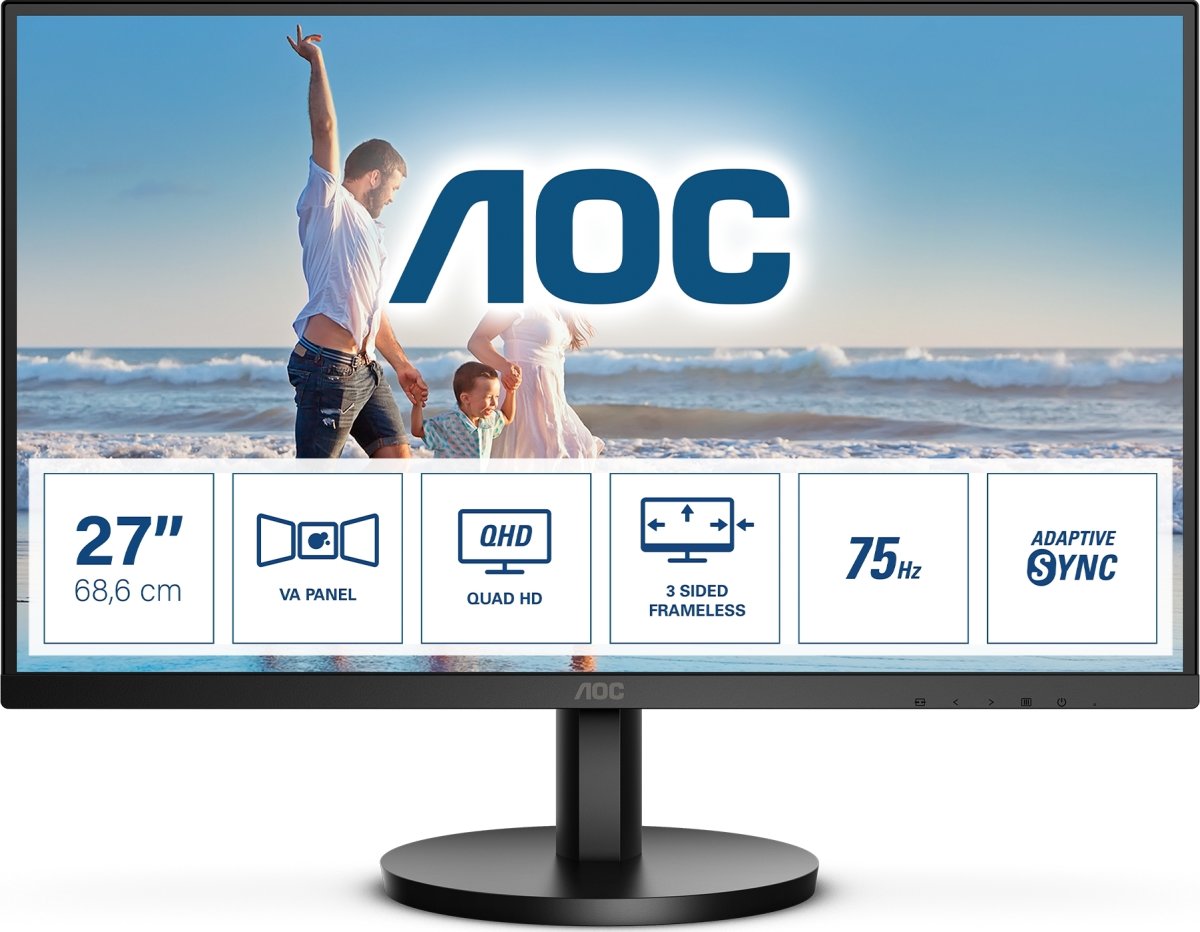 AOC Q27B3MA B3 Series 27” QHD LED-skærm
