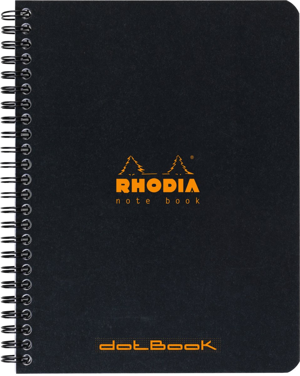 Rhodia Classic Spiral Notesbog | A5+ | Dotted